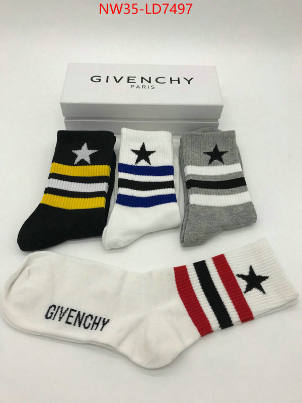 Sock-Givenchy,cheap replica , ID: LD7497,$: 35USD