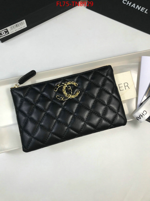 Chanel Bags(4A)-Wallet-,ID: TN8929,$: 75USD