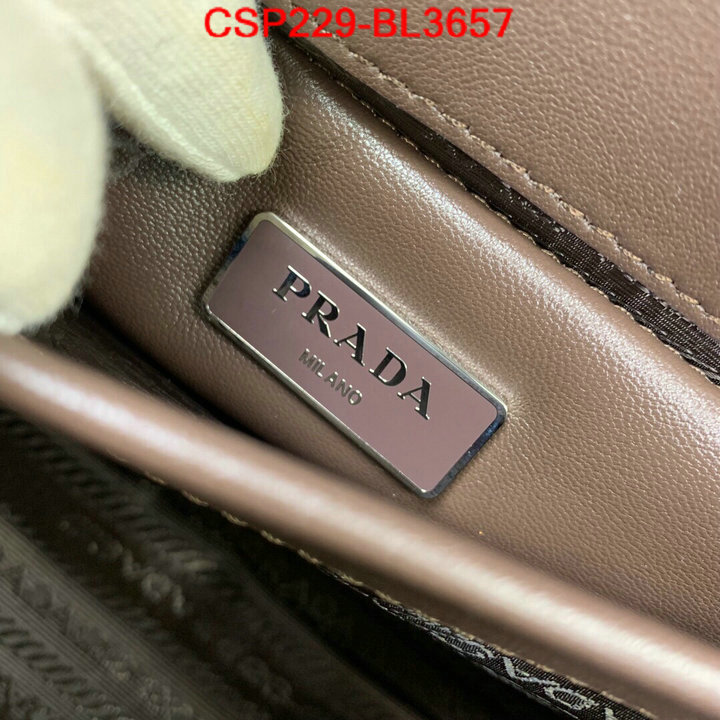 Prada Bags(TOP)-Diagonal-,ID: BL3657,$: 229USD