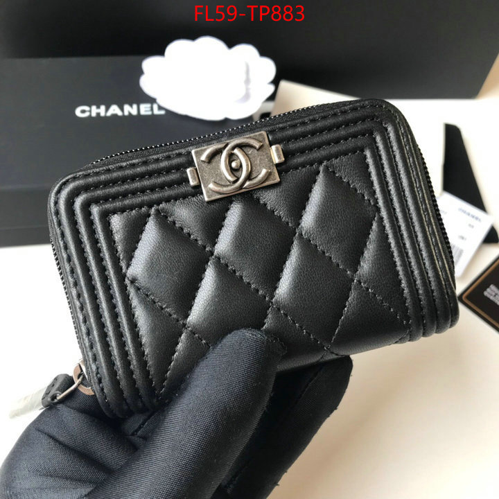 Chanel Bags(4A)-Wallet-,ID: TP883,$: 59USD