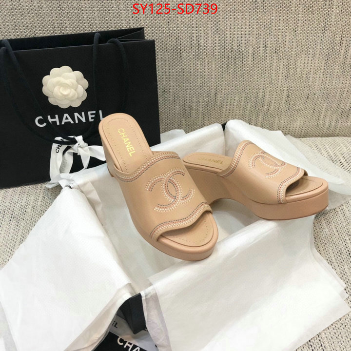 Women Shoes-Chanel,high quality replica designer , ID: SD739,$: 125USD