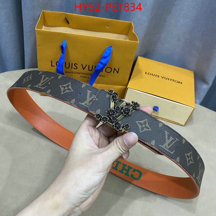 Belts-LV,the best quality replica , ID: PE1834,$: 52USD