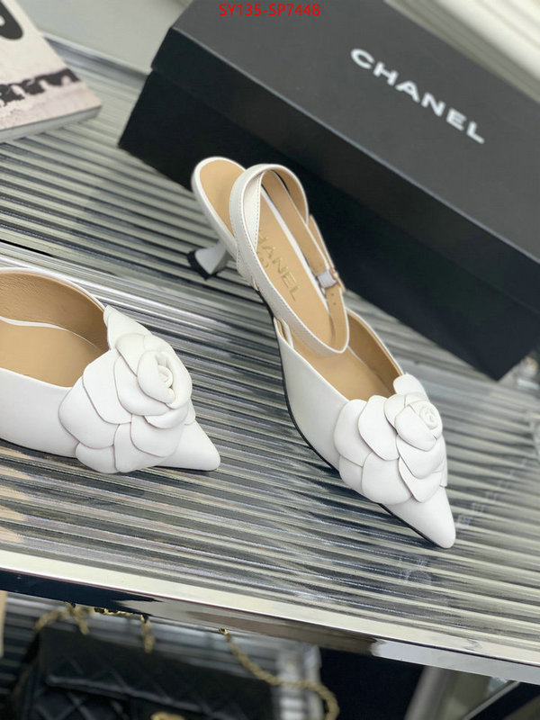 Women Shoes-Chanel,high quality , ID: SP7448,$: 135USD