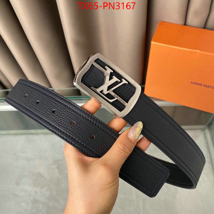 Belts-LV,2023 perfect replica designer , ID: PN3167,$: 65USD