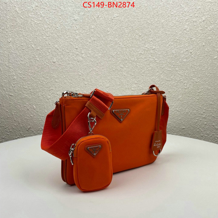 Prada Bags(TOP)-Diagonal-,ID: BN2874,$: 149USD