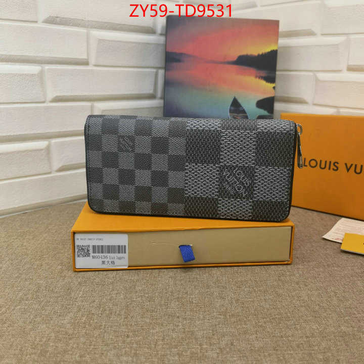 LV Bags(4A)-Wallet,online ,ID: TD9531,$: 59USD