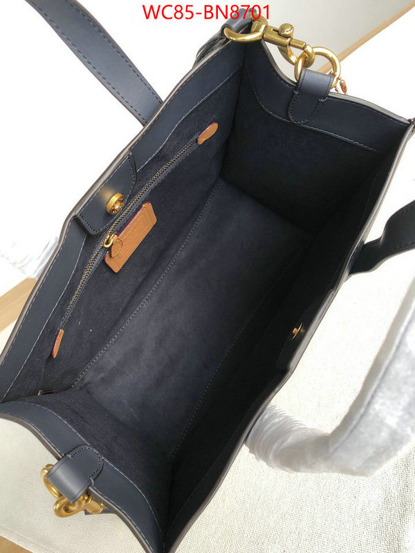 Coach Bags(4A)-Tote-,replica 2023 perfect luxury ,ID: BN8701,$: 85USD