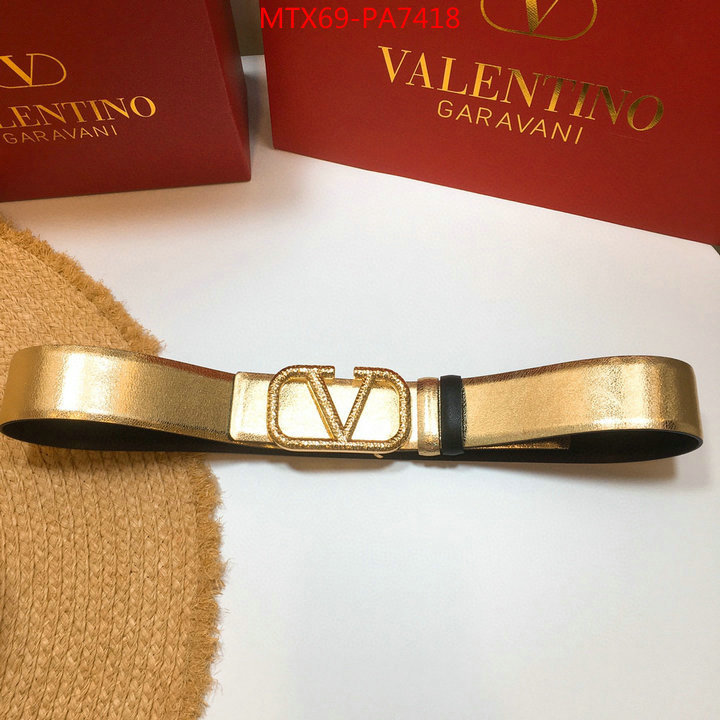 Belts-Valentino,buying replica , ID: PA7418,$: 69USD