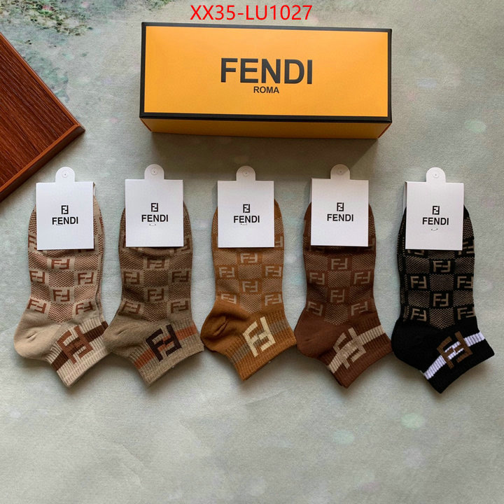 Sock-Fendi,aaaaa replica , ID: TU1027,$: 35USD