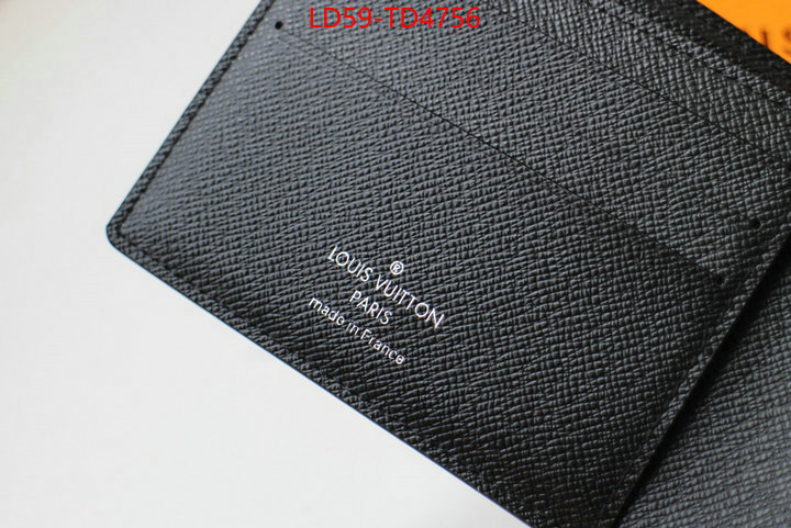 LV Bags(TOP)-Wallet,ID: TD4756,$: 59USD