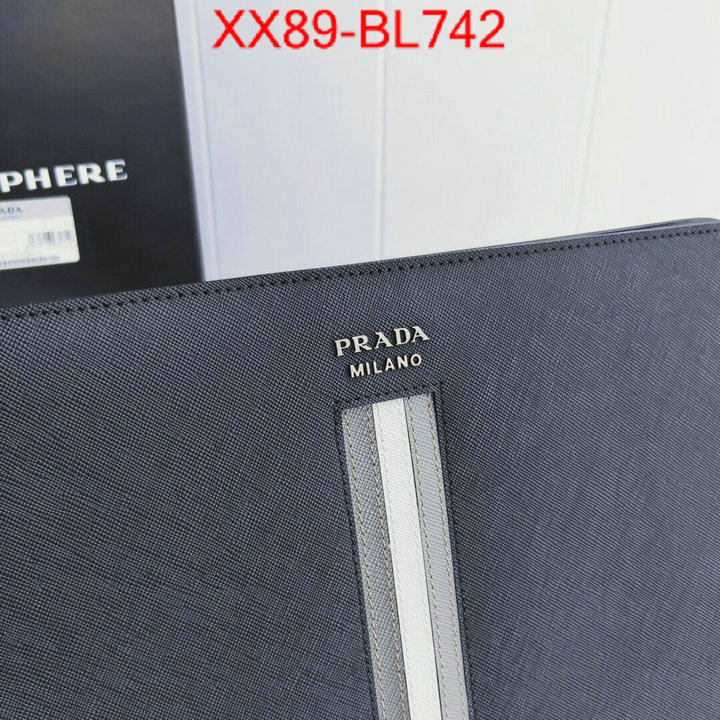Prada Bags(TOP)-Clutch-,ID: BL742,$:89USD