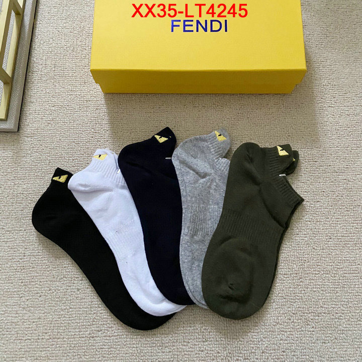 Sock-Fendi,online from china designer , ID: LT4245,$: 35USD