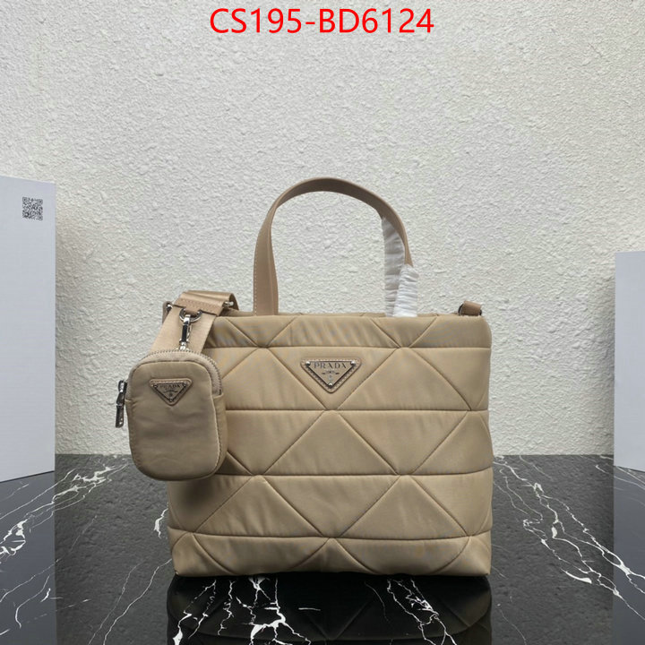 Prada Bags(TOP)-Handbag-,ID: BD6124,$: 195USD