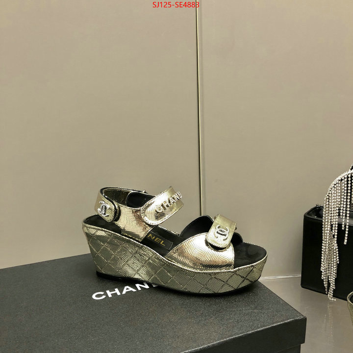 Women Shoes-Chanel,2023 luxury replicas , ID: SE4883,$: 125USD