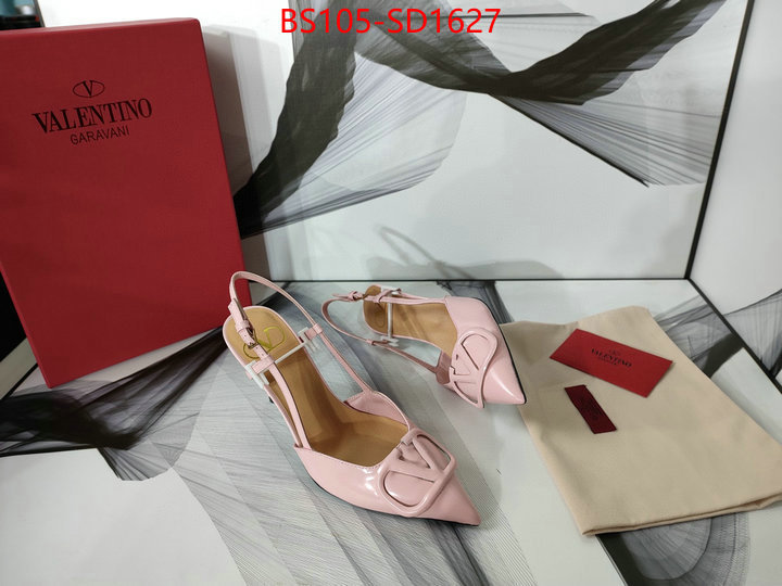 Women Shoes-Valentino,2023 replica wholesale cheap sales online , ID: SD1627,$: 105USD