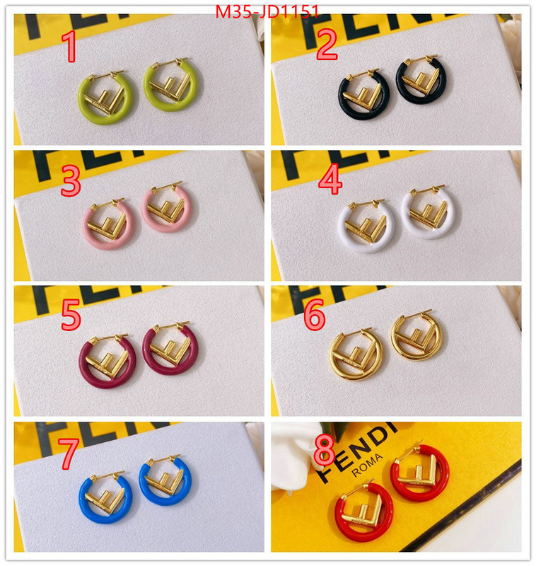 Jewelry-Fendi,the most popular , ID: JD1151,$: 35USD