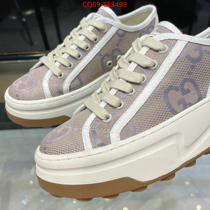 Women Shoes-Gucci,fake aaaaa , ID: SE3498,$: 89USD