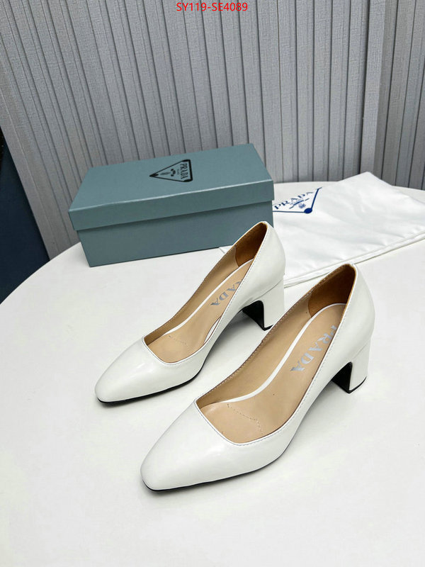 Women Shoes-Prada,the highest quality fake , ID: SE4089,$: 119USD