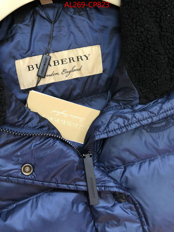 Down jacket Women-Burberry,best quality replica , ID: CP823,$:269USD