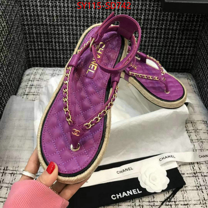 Women Shoes-Chanel,where quality designer replica , ID: SD742,$: 115USD