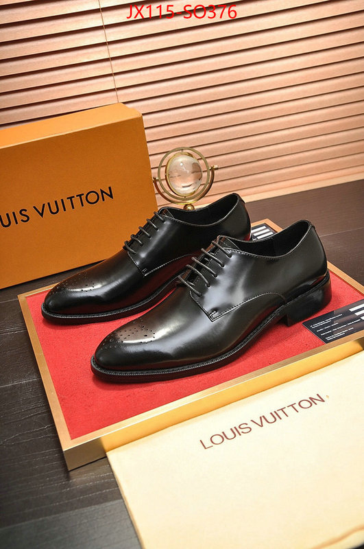 Men Shoes-LV,top quality designer replica , ID: SO376,$: 115USD