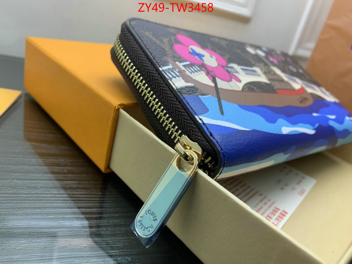 LV Bags(4A)-Wallet,wholesale 2023 replica ,ID: TW3458,$: 49USD