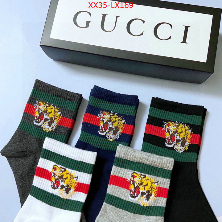 Sock-Gucci,best fake , ID: LX169,$: 35USD