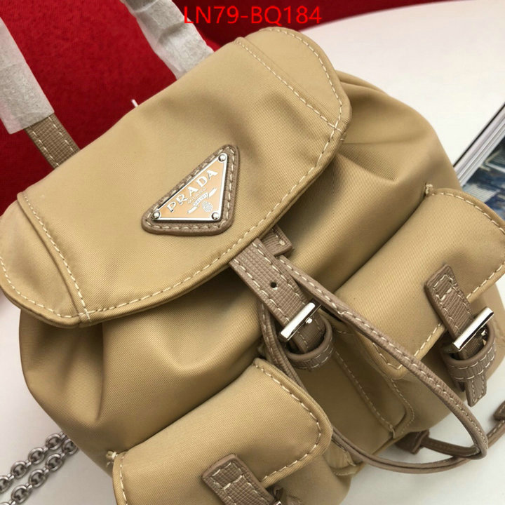 Prada Bags(4A)-Backpack-,what 1:1 replica ,ID: BQ184,$: 119USD