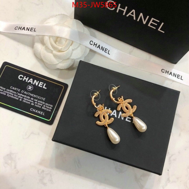 Jewelry-Chanel,new designer replica , ID: JW5865,$: 35USD