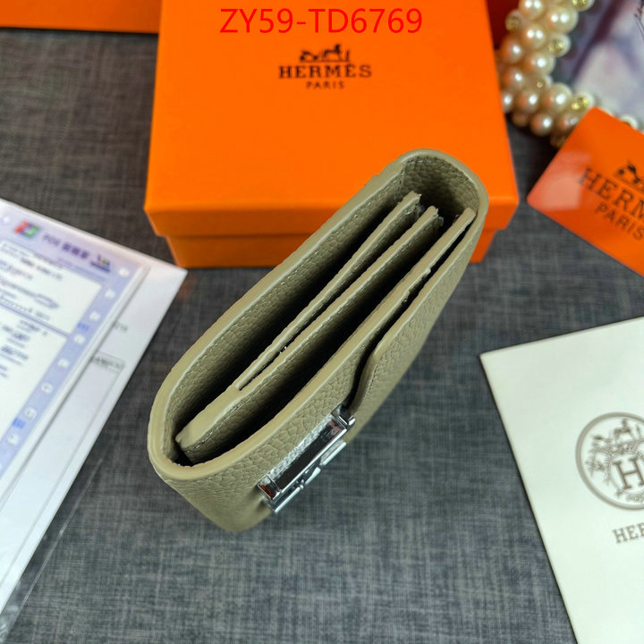 Hermes Bags(4A)-Wallet-,replica 1:1 ,ID: TD6769,$: 59USD