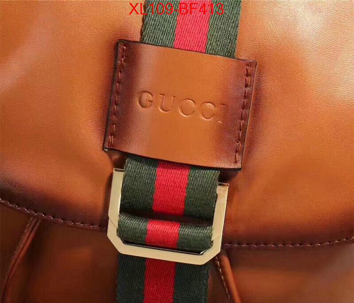 Gucci Bags(4A)-Backpack-,same as original ,ID: BF413,$:109USD