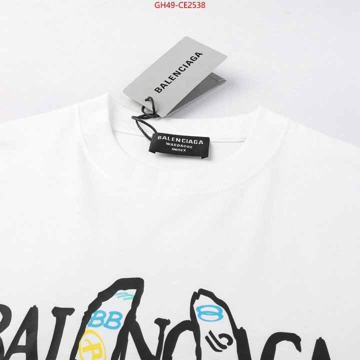 Clothing-Balenciaga,7 star replica , ID: CE2538,$: 49USD