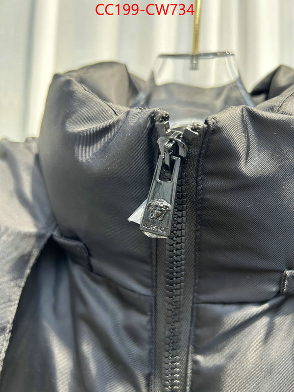 Down jacket Women-Versace,best designer replica , ID: CW734,$: 199USD