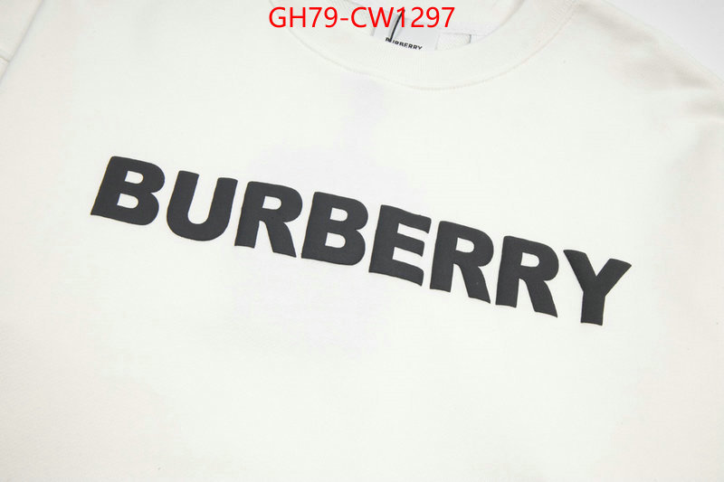 Clothing-Burberry,top sale , ID: CW1297,$: 79USD