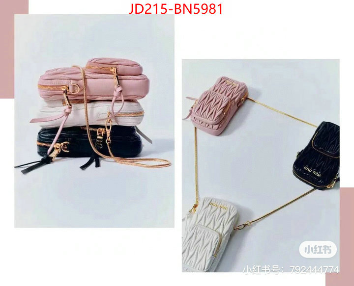 Miu Miu Bags(TOP)-Diagonal-,online sales ,ID: BN5981,$: 215USD