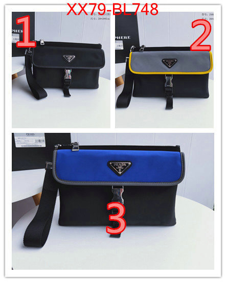 Prada Bags(TOP)-Clutch-,ID: BL748,$:79USD