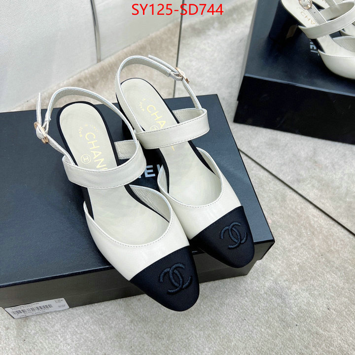 Women Shoes-Chanel,best replica quality , ID: SD744,$: 125USD