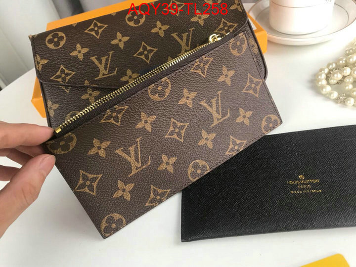 LV Bags(4A)-Wallet,ID: TL258,$:39USD