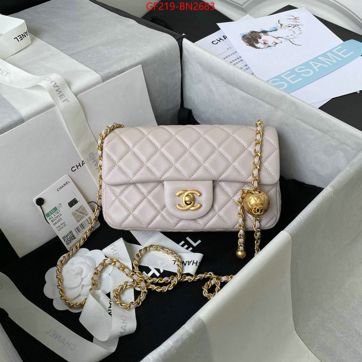 Chanel Bags(TOP)-Diagonal-,ID: BN2683,$: 219USD