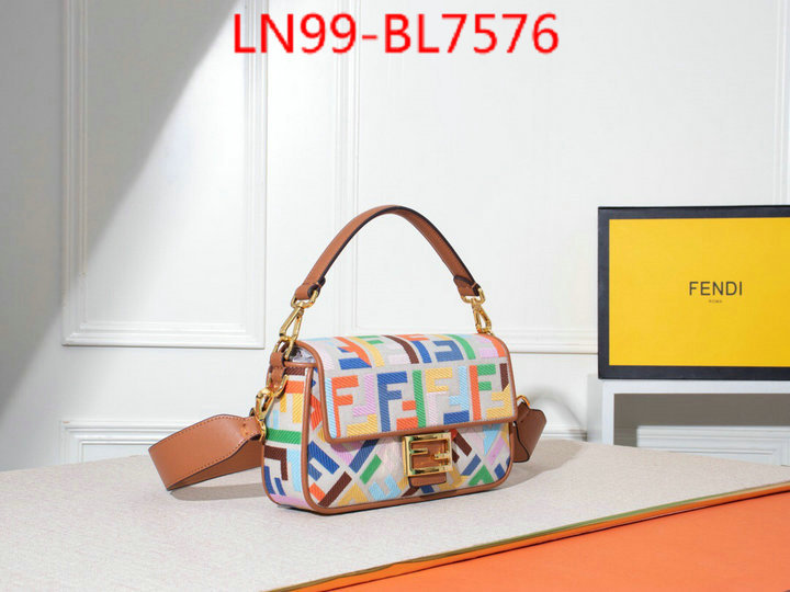 Fendi Bags(4A)-Baguette-,where to buy ,ID: BL7576,$: 99USD