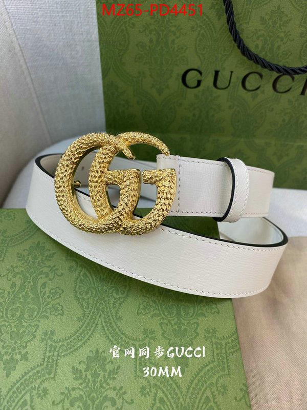 Belts-Gucci,the highest quality fake , ID: PD4451,$: 65USD