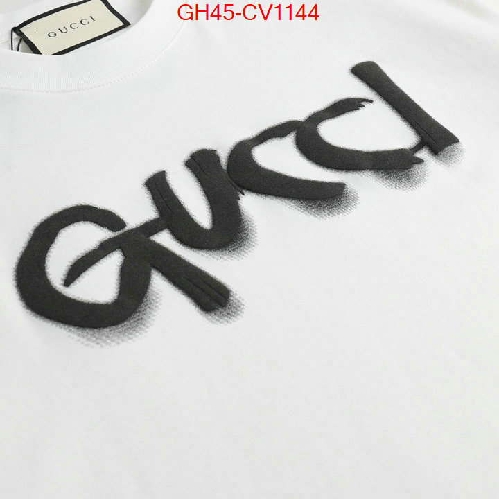 Clothing-Gucci,best site for replica , ID: CV1144,$: 45USD