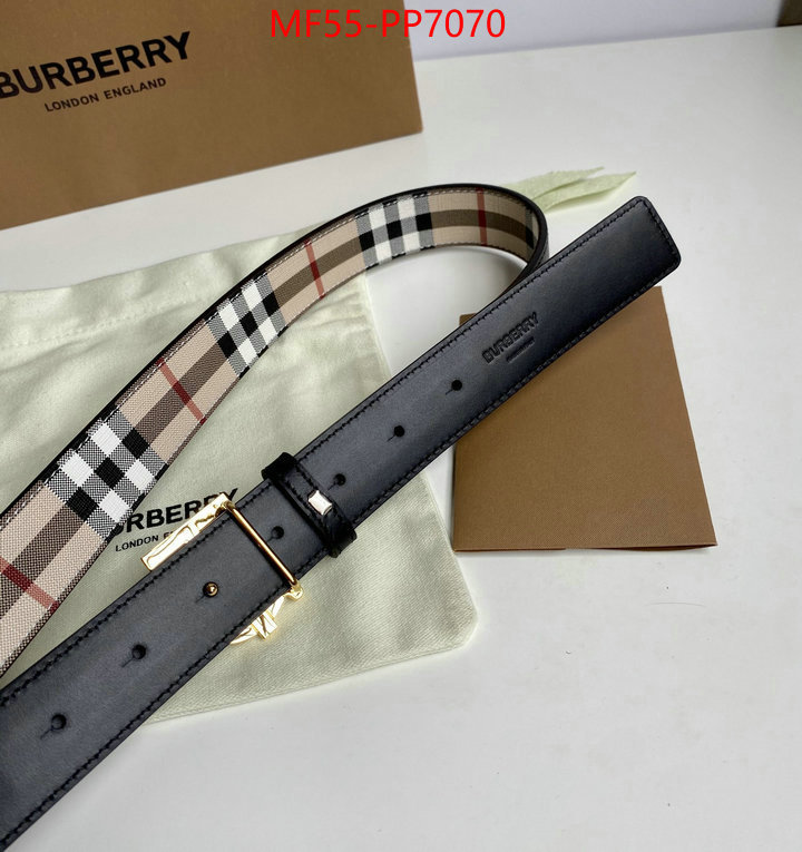 Belts-Burberry,how quality , ID: PP7070,$: 55USD