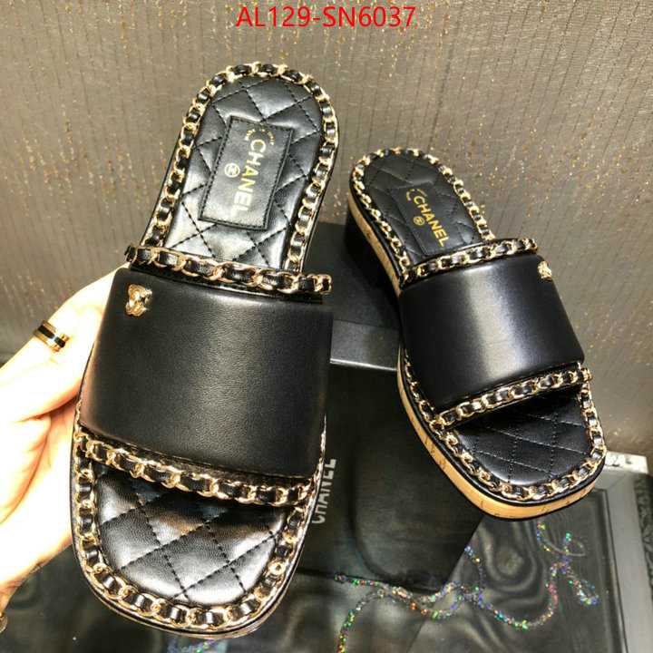 Women Shoes-Chanel,designer 1:1 replica , ID: SN6037,$: 129USD