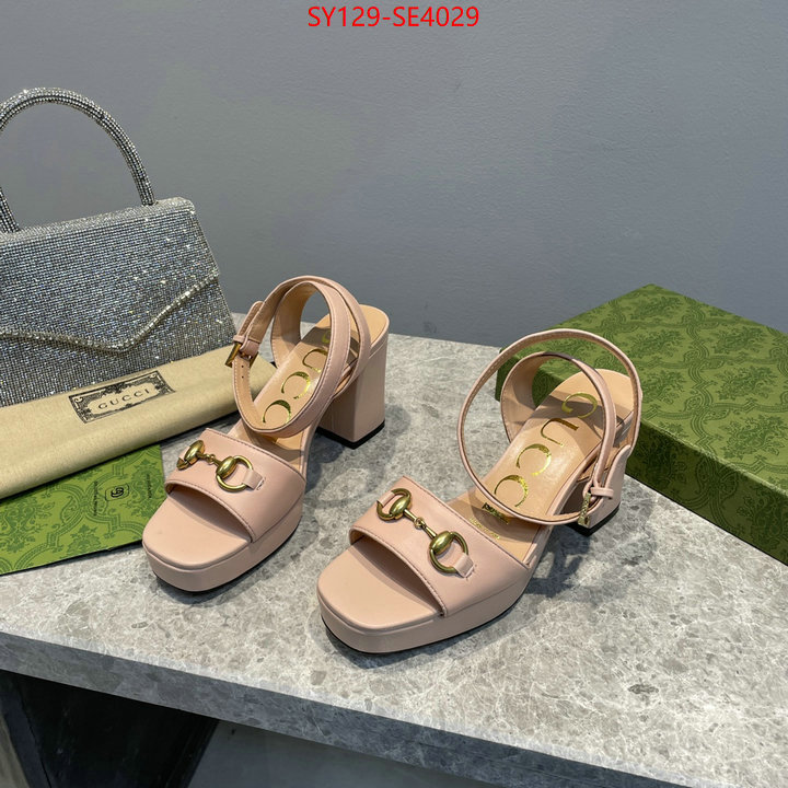 Women Shoes-Gucci,luxury fashion replica designers , ID: SE4029,$: 129USD