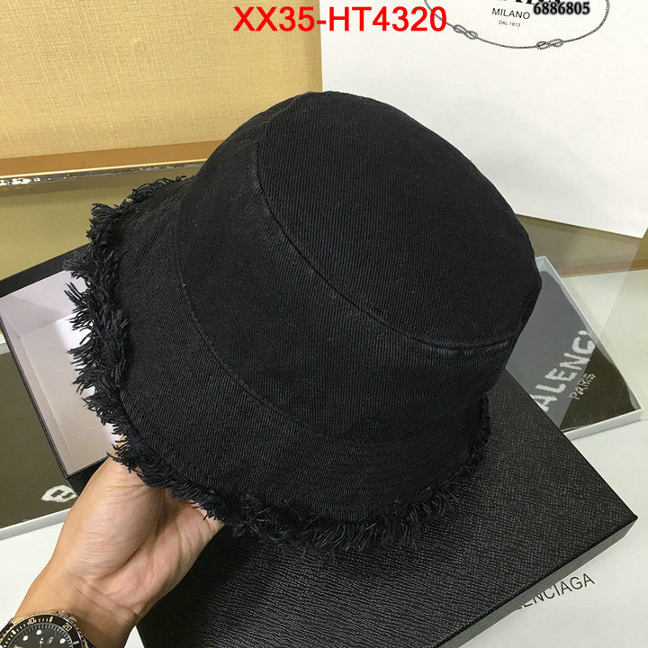 Cap (Hat)-Prada,shop designer replica , ID: HT4320,$: 35USD