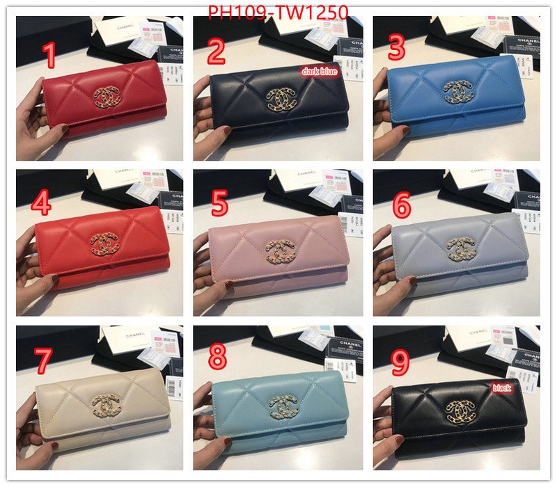 Chanel Bags(TOP)-Wallet-,ID: TW1250,$: 109USD