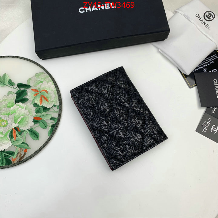 Chanel Bags(4A)-Wallet-,ID: TW3469,$: 45USD