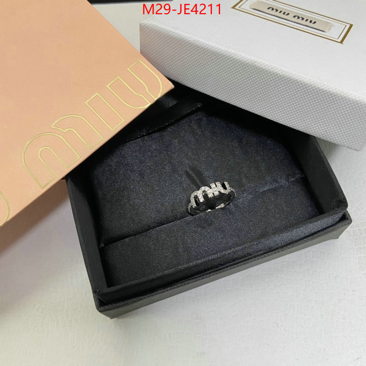 Jewelry-Miu Miu,what is a 1:1 replica , ID: JE4211,