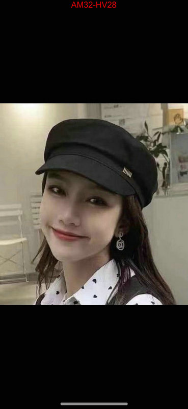 Cap (Hat)-Dior,shop cheap high quality 1:1 replica , ID: HV28,$: 32USD